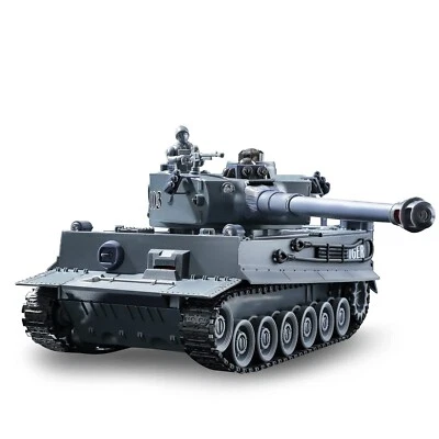 Remote Control Tank, RC WW2 German Tiger Army Tank Toy, 2.4Ghz 9-Channel RC M... - Image 1 of 4