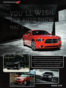 Dodge Charger 2011 anuncio impreso en color original - Imagen 1 de 1