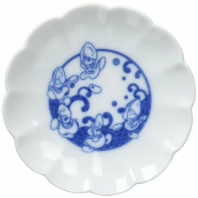 Plato pequeño Sango Toki Disney Sometsuke Mamezara 88 mm Baby Oyster 3230-111 JAPÓN Foto 1 de 3
