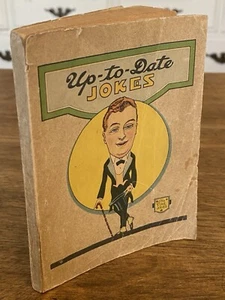 Up-to-Date Jokes Antique Book, 1920s, Western Printing and Litho Co., Scarce - Picture 1 of 17
