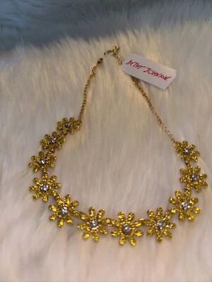 Collar de margarita amarilla Betsey Johnson  Foto 1 de 3