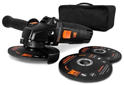 WEN 94475 7.5-Amp 4-1/2-Inch Angle Grinder with Reversible Handle, Three Grindin - Image 1 of 4