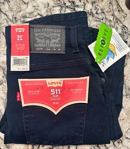 Levis 511SLIM Boys' Size 16 Jeans W28" X L28" Slim Hip to Ankle - Picture 1 of 7