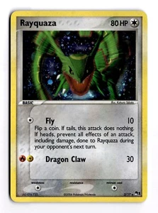 Rayquaza 3/17 Holo Rare 2006 Foil Pop Series 1 Pokemon Card TCG LP/NM - Picture 1 of 2