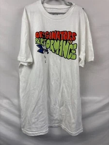 Under Armour Youth Boys White T Shirt Graphic Print Short Sleeve Size XL NWT - Picture 1 of 7