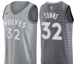 karl anthony towns city jersey