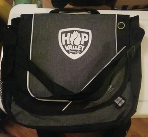 Borsa Messenger Leeds Hop Valley Brewing Co custodia per laptop iPad nuova - Foto 1 di 4