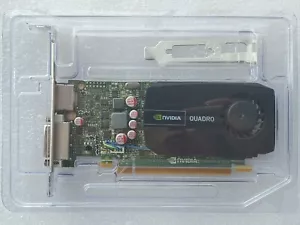 NVIDIA Quadro 600 1GB DDR3 PCI-E 2.0 X 16 Video Card DVI DisplayPort - Picture 1 of 4