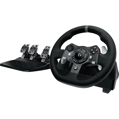 Logitech G920 Driving Force Racing Wheel Pedals & For Xbox Series X|S, One, & PC - Image 1 of 4