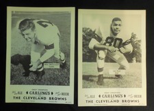 1954 Carling Black Label Beer Cleveland Browns U PICK Len Ford Mike McCormack
