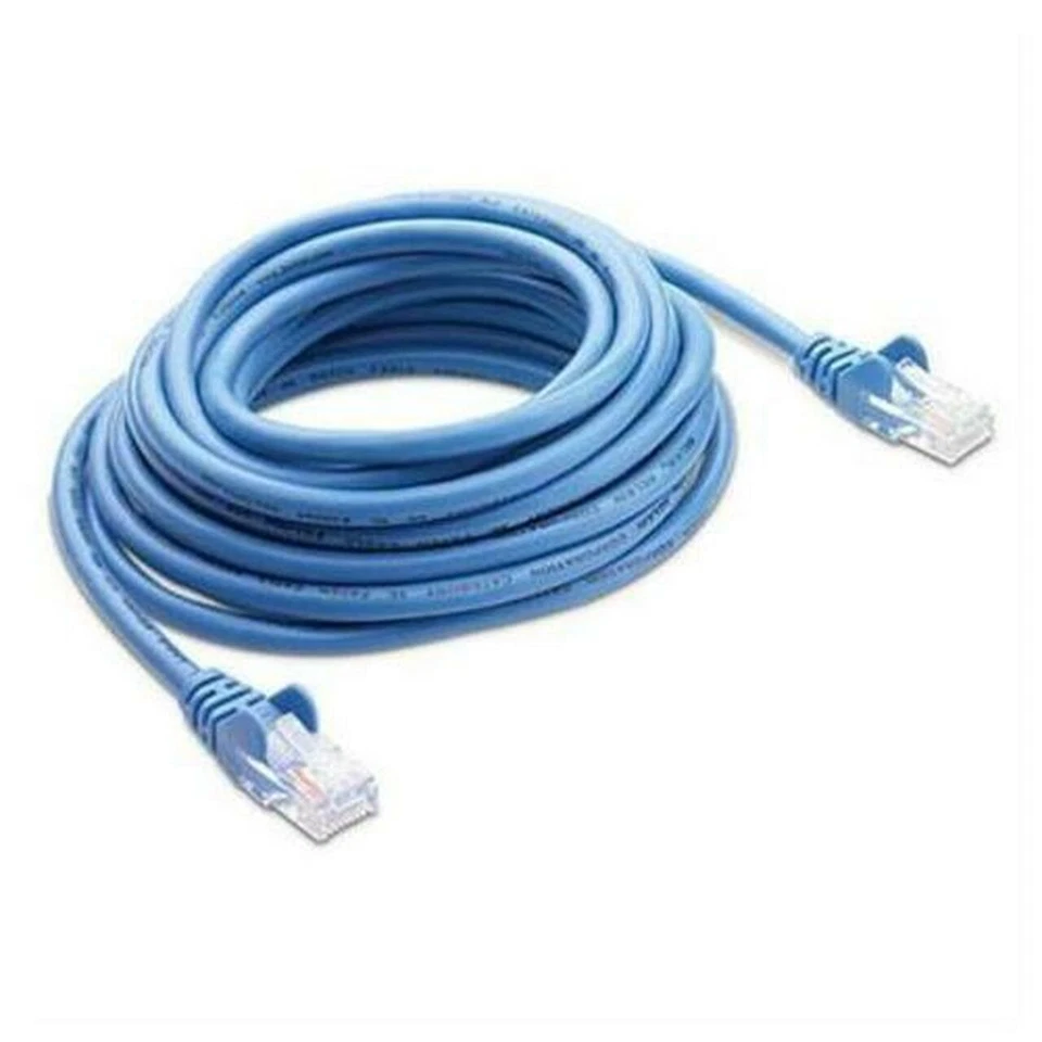 Cable de red Belkin A3L791cp10MBLHS CAT5e RJ45 10m color azul.  - Imagen 1 de 2