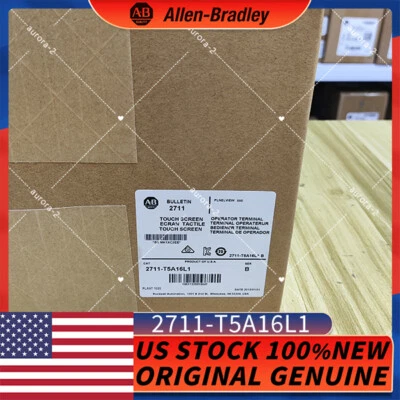 Pantalla táctil AB PanelView 550 2711-T5A16L1 SER B REV C FRN 4,41 NUEVO EE. UU. Foto 1 de 4