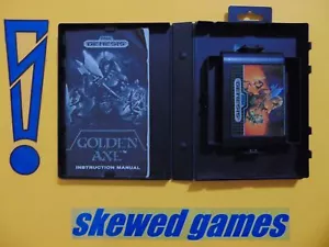 Golden Axe - cib - Sega Classic - Genesis Sega - Picture 1 of 2
