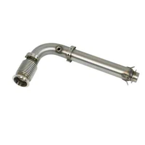 Stainless GGB Exhaust Turbo Bypass Pipe 2017 2018 2019 Can Am Maverick X3 RR - Picture 1 of 1