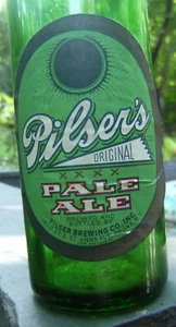 Pilser's PALE ALE, 12 oz. beer bottle(empty) 1939! Bronx, NY. paper labels! - Picture 1 of 4