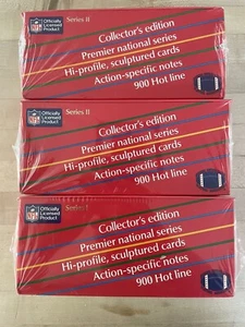 Lot Of 3 1990 Action Packed Factory Sealed Boxes - One Series 1 + Two Series 2 - Picture 1 of 4