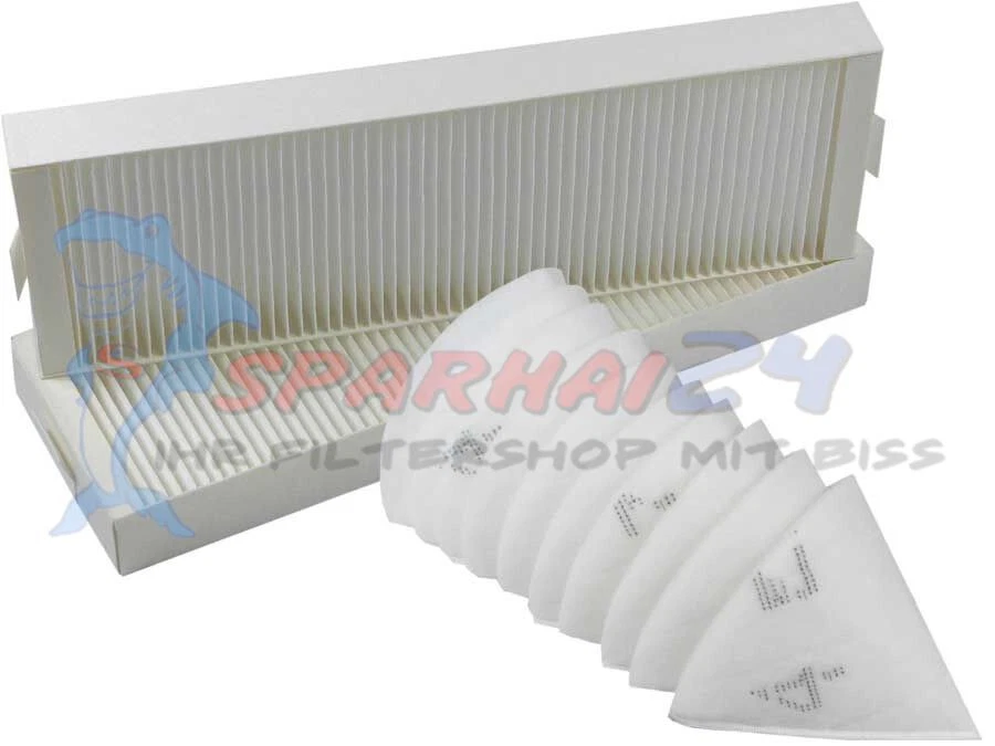 SPARHAI24 Filter passend für Vaillant recoVAIR VAR 260 / 360 | 2x F7 + 10x G4 DN125