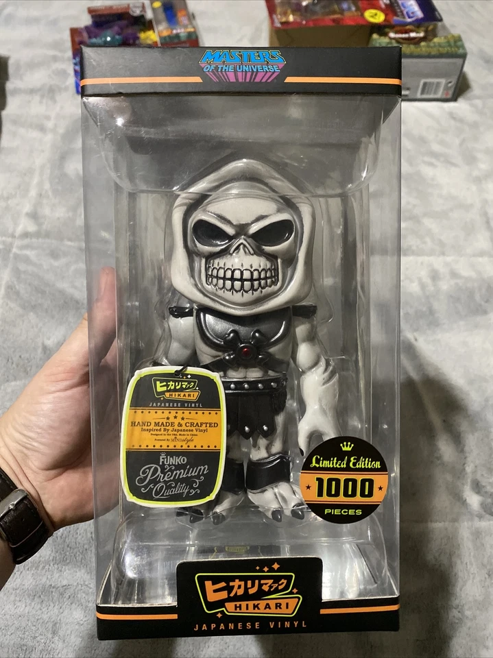 Figura Hikari MOTU Funko Vinilo Japonés - Skeletor Gris Calavera Edición Limitada Sin usar, en caja Foto 1 de 4