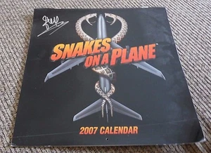 Serpientes en avión Flex Alexander firmado automático 12X12 calendario foto cubierta garantizada - Imagen 1 de 2