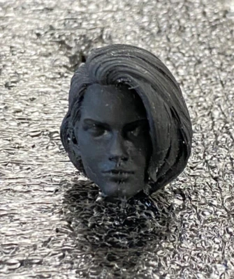 SU-JL-HD: 1/12 Resident Evil Jill Valentine Unpainted Head for 6" Figure Body - Image 1 of 4