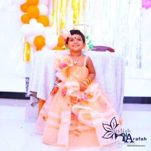 Flower Girls Wedding Bridesmaid Dress Kids Princess Prom Ball Gown Birthday Part - Picture 1 of 11