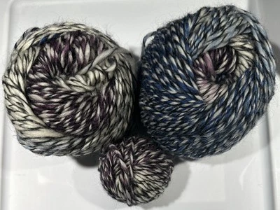 LOT of RAINBOW in BLUE RASPBERRY by Loops&Threads 3.5oz 3.6oz .9oz approx 390yds - Изображение 1 из 4