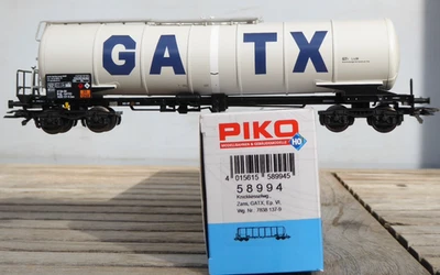 Piko 58994 H0 Knick Kesselwagen Zans GATX Of The NS Era 5/6 Very Good In OVP - Image 1 of 3