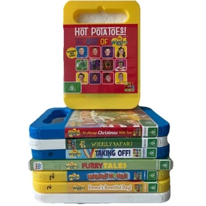 The Wiggles DVD Bundle Bulk x8 Cast Merchandise 2000s 2010s ABC Kids Movies R4 - Picture 1 of 13