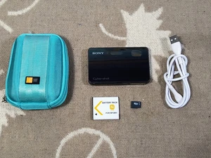 Sony Cyber-Shot DSC-TX200V 18.2MP Digital Camera - Purple Fully Working - Picture 1 of 16