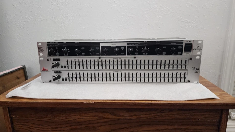 Beringer SuperXpro Crossover & dbx 231s Graphic Eq. - Image 1 of 4