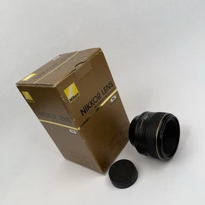 Nikon AF-S NIKKOR 58mm f/1.4G Lens w/ Box – FX Full Frame – Japan Made - Picture 1 of 17