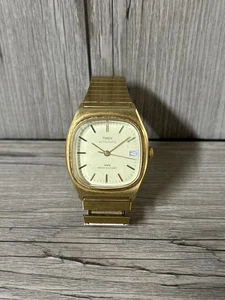Orologio Timex Automatico Placcato Oro Leggi Descrizione - Foto 1 di 7