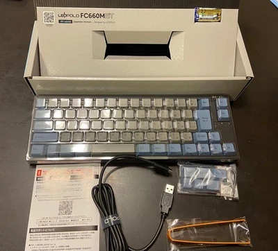 LEOPOLD FC660MBT Grayblue Bluetooth Mechanical Keyboard JP Unused - Image 1 of 4