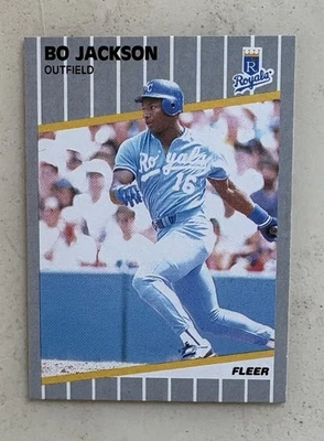 Fleer #285 1989 - Bo Jackson - Kansas City Royals - envío gratuito Foto 1 de 2