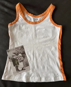 Y2K Vintage 2000s ATHLETIC WORKS Damen Cotton Tank Top Logo Gr. S (4/6) - Bild 1 von 24