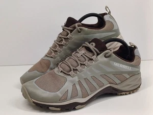 Merrell Scarpe da Ginnastica Donna UK 8 EU 42 Grigio/Beige Bordo Sirena Q2 Escursionismo Trail J84766 - Foto 1 di 24