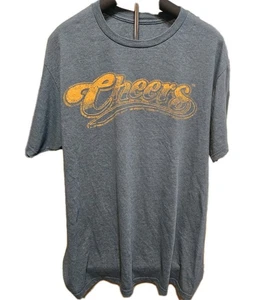 Camiseta Para Hombres Cheers TV Show Talla Grande Boston Clásica Manga Corta Gris Años 80 - Imagen 1 de 5