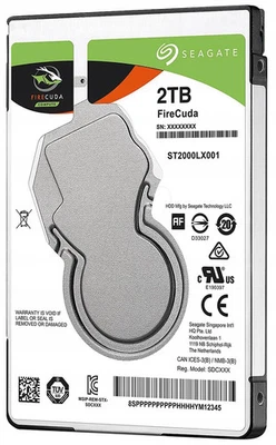 Hard drive Seagate ST2000LX001 Firecuda 2TB SATA III 2.5" _DAMAGED - Bild 1 von 4