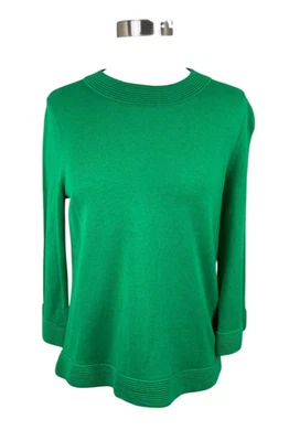 Boden NUEVO Suéter Kelly Verde Algodón Lana Talla Pequeña Preppy Foto 1 de 4