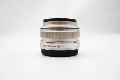 OLYMPUS M.ZUIKO DIGITAL 17mm F1.8 SILVER for M4/3 mount - Image 1 of 4