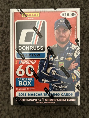 2018 Panini Donurss Nascar Auto Racing Retail Blaster Box Factory Sealed - Image 1 of 4