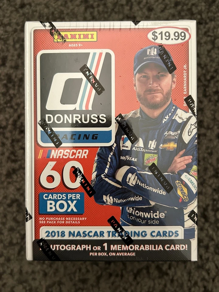 2018 Panini Donurss Nascar Auto Racing Retail Blaster Box Factory Sealed - Image 1 of 4