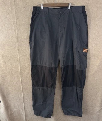 Craghoppers Bear Grylls Tech Pants Mens Sz 40 Black Cargo Hiking Fishing Utility - Image 1 of 4