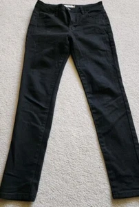 Girls Black Skinny Jeans Pants Excellent Wize 14 - Picture 1 of 3