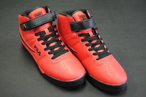 [1SC60526-601] NEW MEN'S FILA VULC 13 SNEAKERS FILA RED BLACK FM76 - Picture 1 of 6