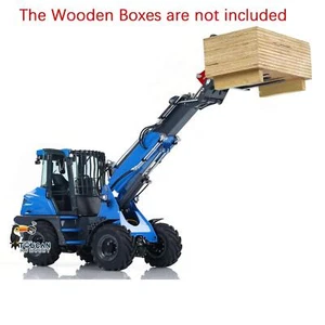 LESU ST8 1/14 Hydraulic RC Fork Truck AT1050 Wheeled Telescopic Arm 4*4 Loader - Picture 1 of 12