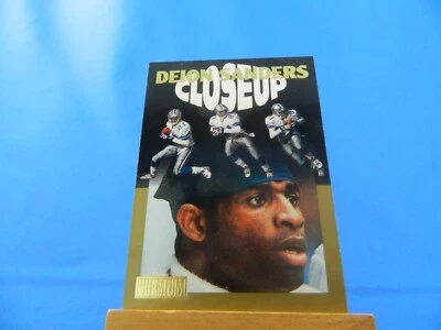 Deion Sanders Skybox Premium 1997 Close Up - Image 1 of 2