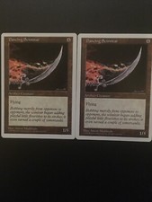 Magic The Gathering MTG - Fifth Edition - Dancing Scimitar x2