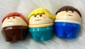 Vintage Little Tikes Toddle Tots Chunky Figures People 2" Set Of 3 - Picture 1 of 11