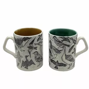 McElheron Mug Birdograph Arklow Giftware Whimsical Bird Coffee Mugs Ireland - Picture 1 of 9